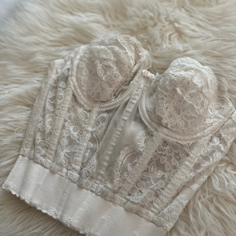 Vintage Bustier Top